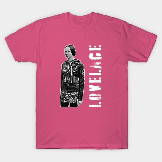 Punk Lovelace T-Shirt by DavidCentioli